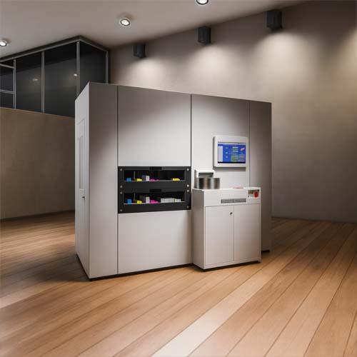 Magazzino robotizzato per la farmacia RIEDL Easy