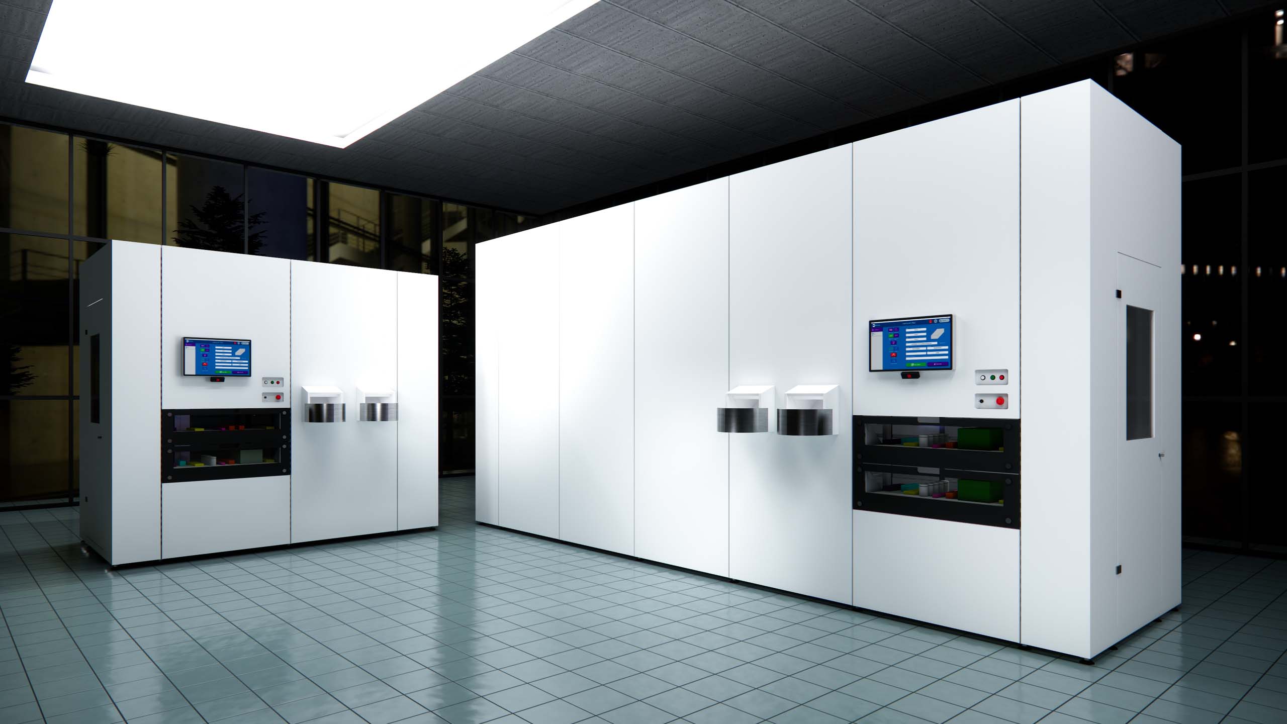 Due magazzini robotizzati per la farmacia RIEDL Easy